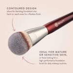 BK BEAUTY BRUSHES - 101 CONTOURED FOUNDATION BRUSH - Contoured Foundat... - Image 5