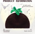 16 to 18 Inches Child Mandrake Hat Winter Beanie Modeling Hand Knitted ... - Image 4