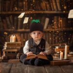 16 to 18 Inches Child Mandrake Hat Winter Beanie Modeling Hand Knitted ... - Image 5