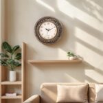 Plastic Silent Wall Clock, 13 Inch Classic Massive Wall Clocks, Battery ... - Image 6