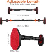 Operitacx Pull Up Bar for Doorway, Chin Up-Bar with Adjustable 25.5"-3... - Image 7