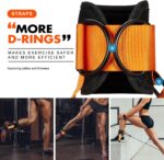 Ankle Strap for Cable Machine, Padded Ankle Straps for Cable Machine Ok... - Image 3