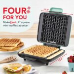DASH No-Drip Waffle Maker: Waffle Iron 1200W + Waffle Maker Machine Fo... - Image 3