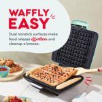 DASH No-Drip Waffle Maker: Waffle Iron 1200W + Waffle Maker Machine Fo... - Image 5