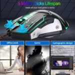 RGB Mild up Wired Gaming Mouse for Laptop - Sturdy USB Led Laptop computer ... - Image 4