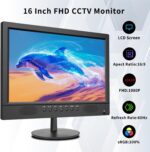 16inch Safety Monitor,Wall-Mounted Displays Helps USB/Full Format... - Image 3