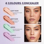 Coloration Nymph 9 Colours Contour Blush Highlighter Set | 9-in-1 Make-up Pal... - Image 5