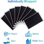 Disposable Face Masks 4-Ply for Grownup, Smooth Face Masks, Breathable Protected... - Image 3