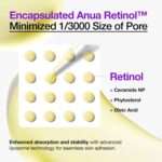 Anua Retinol Serum for Anti-Getting old, Textured pores and skin | 0.3% Retinol, 5% Ni... - Image 6