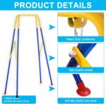 TALECO Gear Toddler Swing, 3-in-1 Swing Units for Yard, Child Swing ... - Image 5