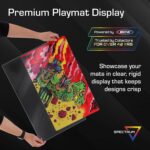 BCW Spectrum 24x14 Playmat Topload Holder | Inflexible Playmat Toploader fo... - Image 3
