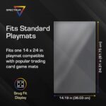 BCW Spectrum 24x14 Playmat Topload Holder | Inflexible Playmat Toploader fo... - Image 4