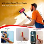 Paint Edger Instrument Equipment, 10 PCS Paint Edger with Trim,Nook Wall and Cei... - Image 4