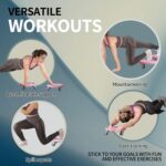 Ab Curler Wheel, Train Wheel for Abs Exercise, Core Sliders for Work... - Image 4