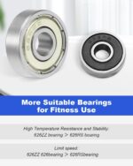 Improve Curler Wheel Package Match for Whole Health club Elements Alternative, Match for ... - Image 3