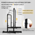 POWER GUIDANCE Dip Bar, Dip Stand Station for Full Physique Energy Prepare... - Image 3