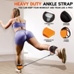 HPYGN Ankle Resistance Bands, Ankle Bands for Working Out with Cuffs, ... - Image 5