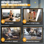 Slant Board, 19.7" Extensive Calf Stretcher Slant Board for Calf Stretching... - Image 5