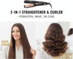 Pulla Hair Straightener - 2.0 Inch Titanium Infrared Flat Iron with Ce... - Image 6