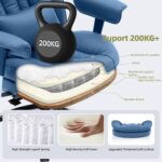 Efomao Large and Tall Workplace Chair with Footrest – Excessive Again Laptop Ch... - Image 3