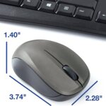 Verbatim Wi-fi Silent Mouse & Keyboard Combo - 2.4GHz with Nano Rec... - Image 4