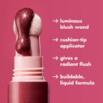 e.l.f. Halo Glow Blush Magnificence Wand, Liquid Blush Wand For Radiant, Flu... - Image 5