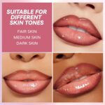 Peel Off Lip Liner Stain Tattoo with Nude Glitter Lip Oil Set, Nourish... - Image 7