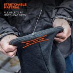 Balaclava, Winter Face Masks, Thermal Black Fleece, Ergodyne N-Ferno 68... - Image 4