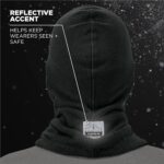 Balaclava, Winter Face Masks, Thermal Black Fleece, Ergodyne N-Ferno 68... - Image 6