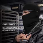 Balaclava, Winter Face Masks, Thermal Black Fleece, Ergodyne N-Ferno 68... - Image 7