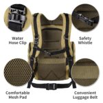 SHARKMOUTH Diaper Bag Backpack for Dad and Mother, Army Molle diaper ... - Image 7