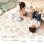 PopsyKosy Premium Train & Child Foam Play Mats - Trendy & Giant Non... - Image 4