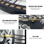 Wall Clocks for Dwelling Room Decor - Tree of Life Large Wall Clock, Quiet... - Image 3