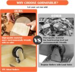 Cat Train Wheel for Indoor Cats, Cat Treadmill Wheel with Detachabl... - Image 4