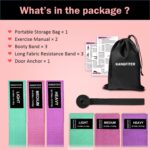 Lengthy and Quick Cloth Resistance Bands with Door Anchor 7 PCS, Non-Sli... - Image 6