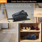 Beneath Desk Elliptical Machine, Electrical Elliptical Exerciser for Senio... - Image 3