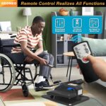 Beneath Desk Elliptical Machine, Electrical Elliptical Exerciser for Senio... - Image 6