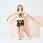 Child Toddler Woman Garments Summer season Ruffle Sleeve Determine Graphic Tee Shirt... - Image 4