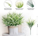Ivydale Synthetic Crops Faux Flowers Monkey Grass for Outdoor,UV Re... - Image 6
