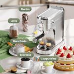 Gevi Industrial Espresso and Espresso Makers, Skilled 20 Bar Espres... - Image 3