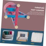 Gadpiparty 8pcs Core Sliders for Shifting Furnishings Movers Pads Glides f... - Image 8