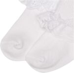 Jefferies Socks 2 Pack Eyelet Lace Trim And Lace Trim Sock - White/Whi... - Image 4