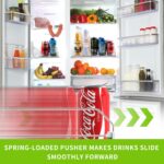 Drink Organizer for Fridge, Soda Can Dispenser for Fridge, Autom... - Image 3