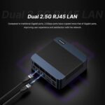 BOSGAME M4 Neo Mini PC, Mini Computer systems with AMD Ryzen 7 7840HS, 32GB D... - Image 7