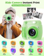 Youngsters Digicam Instantaneous Print - Christmas Birthday Items for Ladies Boys Ag... - Image 3