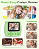 Youngsters Digicam Instantaneous Print - Christmas Birthday Items for Ladies Boys Ag... - Image 5