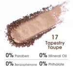 UCANBE Tapestry Taupe Single Eyeshadow Palette, Extremely Pigmented Shimm... - Image 3