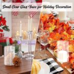 12pcs Glass Cylinder Vases for Centerpieces, Floating Glass Candle Hol... - Image 6