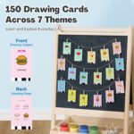 Drawing Robotic for Youngsters with 150 Playing cards, Voice Interactive Instructional D... - Image 5