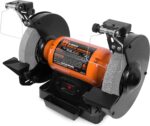 WEN BG4282 4.8-Amp 8-Inch Single Velocity Bench Grinder with LED Work Lig... - Image 3